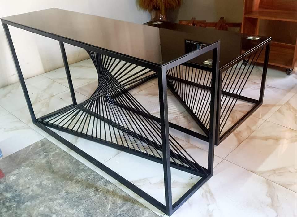 Table jumelle basse et haute