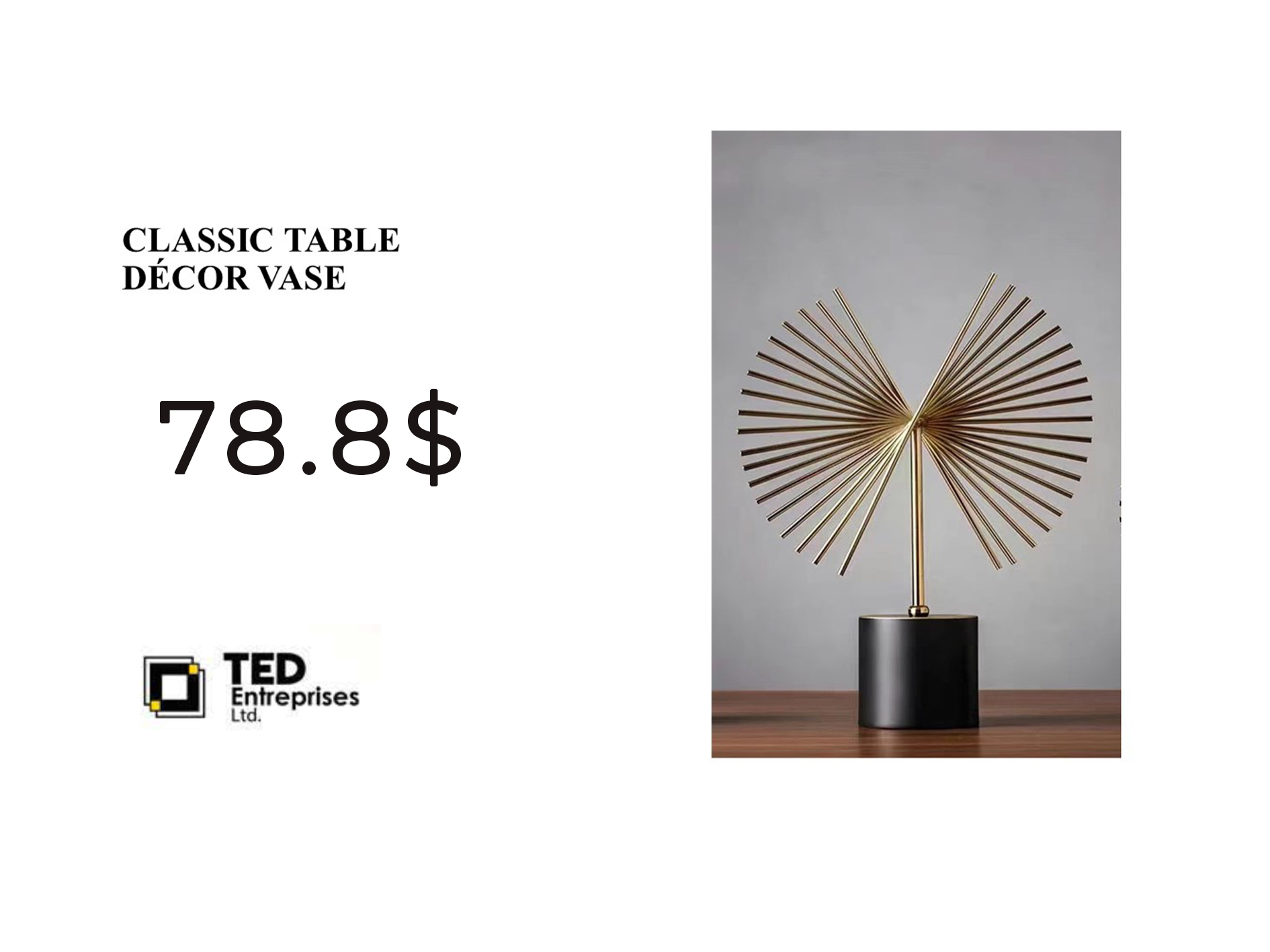 CLASSIC TABLE VASE